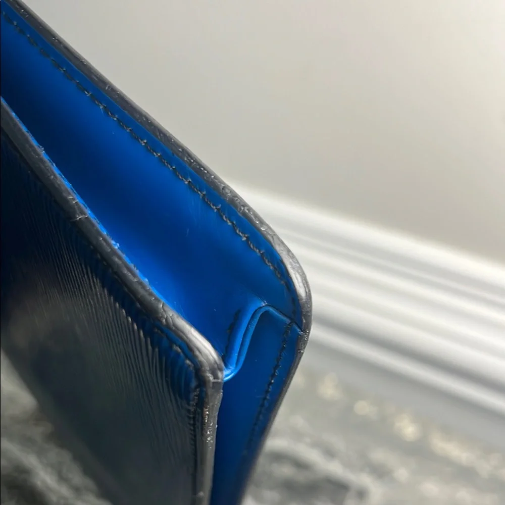 Authentic Louis Vuitton Blue Laptop Bag or Briefcase